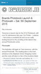 Mobile Screenshot of boardsphotobook.wordpress.com