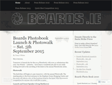 Tablet Screenshot of boardsphotobook.wordpress.com