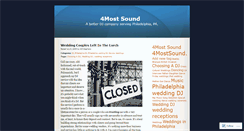 Desktop Screenshot of 4mostsound.wordpress.com