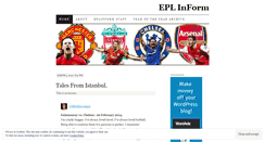 Desktop Screenshot of eplinform.wordpress.com