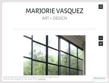Tablet Screenshot of marjorievasquez.wordpress.com
