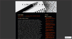 Desktop Screenshot of caminero.wordpress.com