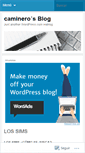 Mobile Screenshot of caminero.wordpress.com