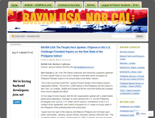 Tablet Screenshot of bayanusanorcal.wordpress.com