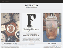 Tablet Screenshot of diversitijd.wordpress.com