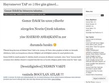 Tablet Screenshot of hayvansevermagazin.wordpress.com