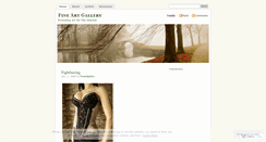 Desktop Screenshot of fineartgallery.wordpress.com