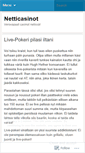 Mobile Screenshot of netticasinot.wordpress.com