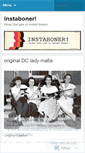 Mobile Screenshot of instaboner.wordpress.com