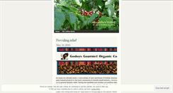 Desktop Screenshot of godoyscoffee.wordpress.com