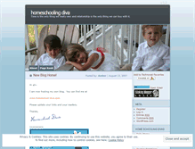 Tablet Screenshot of homeschooldiva.wordpress.com