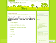 Tablet Screenshot of espaidesise.wordpress.com