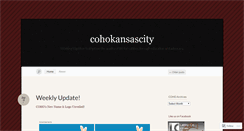 Desktop Screenshot of cohokansascity.wordpress.com