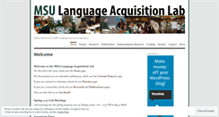 Desktop Screenshot of msuacquisition.wordpress.com