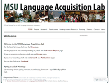 Tablet Screenshot of msuacquisition.wordpress.com