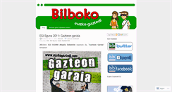 Desktop Screenshot of bilbobatzarra.wordpress.com