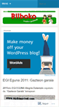 Mobile Screenshot of bilbobatzarra.wordpress.com
