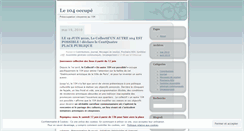 Desktop Screenshot of le104occupe.wordpress.com