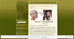 Desktop Screenshot of laserpuntur.wordpress.com