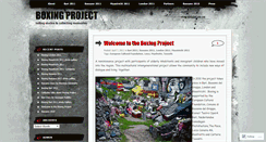 Desktop Screenshot of boxingproject.wordpress.com