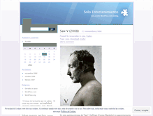 Tablet Screenshot of entretenimiento507.wordpress.com