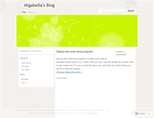 Tablet Screenshot of migabella.wordpress.com