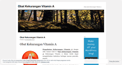 Desktop Screenshot of obatalamikekuranganvitamina17.wordpress.com