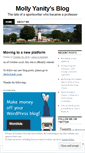 Mobile Screenshot of mollyyanity.wordpress.com