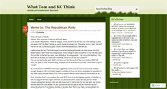 Desktop Screenshot of calhounblog.wordpress.com