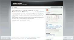 Desktop Screenshot of mdoucet.wordpress.com