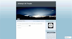 Desktop Screenshot of ahhxiangz.wordpress.com