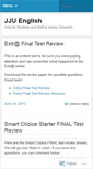 Mobile Screenshot of jjuenglish.wordpress.com
