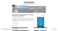 Desktop Screenshot of minneapolisite.wordpress.com