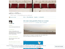 Tablet Screenshot of meiavolta.wordpress.com