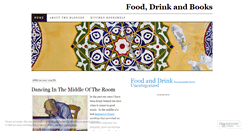 Desktop Screenshot of fooddrinkandbooks.wordpress.com