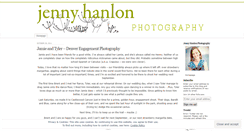 Desktop Screenshot of jennyhanlonphotography.wordpress.com