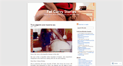 Desktop Screenshot of fatcurvystories.wordpress.com