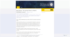Desktop Screenshot of disneyator.wordpress.com