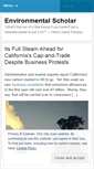 Mobile Screenshot of environmentalscholar.wordpress.com
