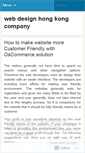 Mobile Screenshot of hongkongdesign.wordpress.com