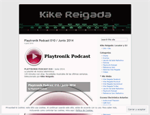 Tablet Screenshot of kikereigada.wordpress.com