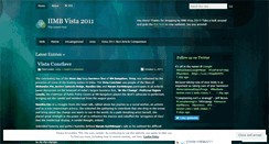 Desktop Screenshot of iimbvista11.wordpress.com