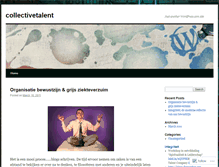 Tablet Screenshot of collectivetalent.wordpress.com