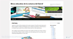 Desktop Screenshot of blocseducatiusgarraf.wordpress.com