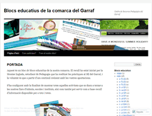 Tablet Screenshot of blocseducatiusgarraf.wordpress.com