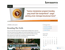 Tablet Screenshot of kreanova.wordpress.com