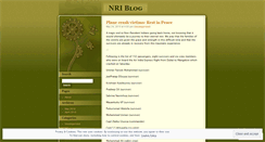 Desktop Screenshot of nri1.wordpress.com
