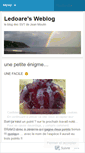 Mobile Screenshot of ledoare.wordpress.com