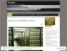 Tablet Screenshot of mudflats.wordpress.com