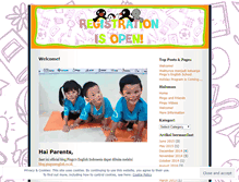 Tablet Screenshot of pingusenglishschool.wordpress.com
